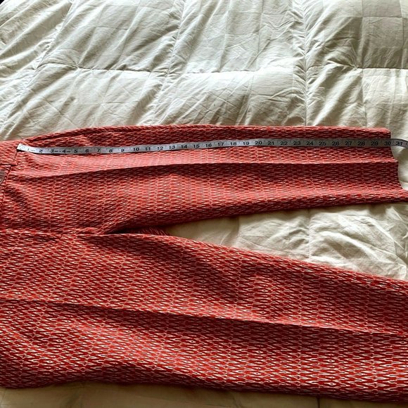 Kenar printed cotton ankle pants size 14 - Picture 7 of 11